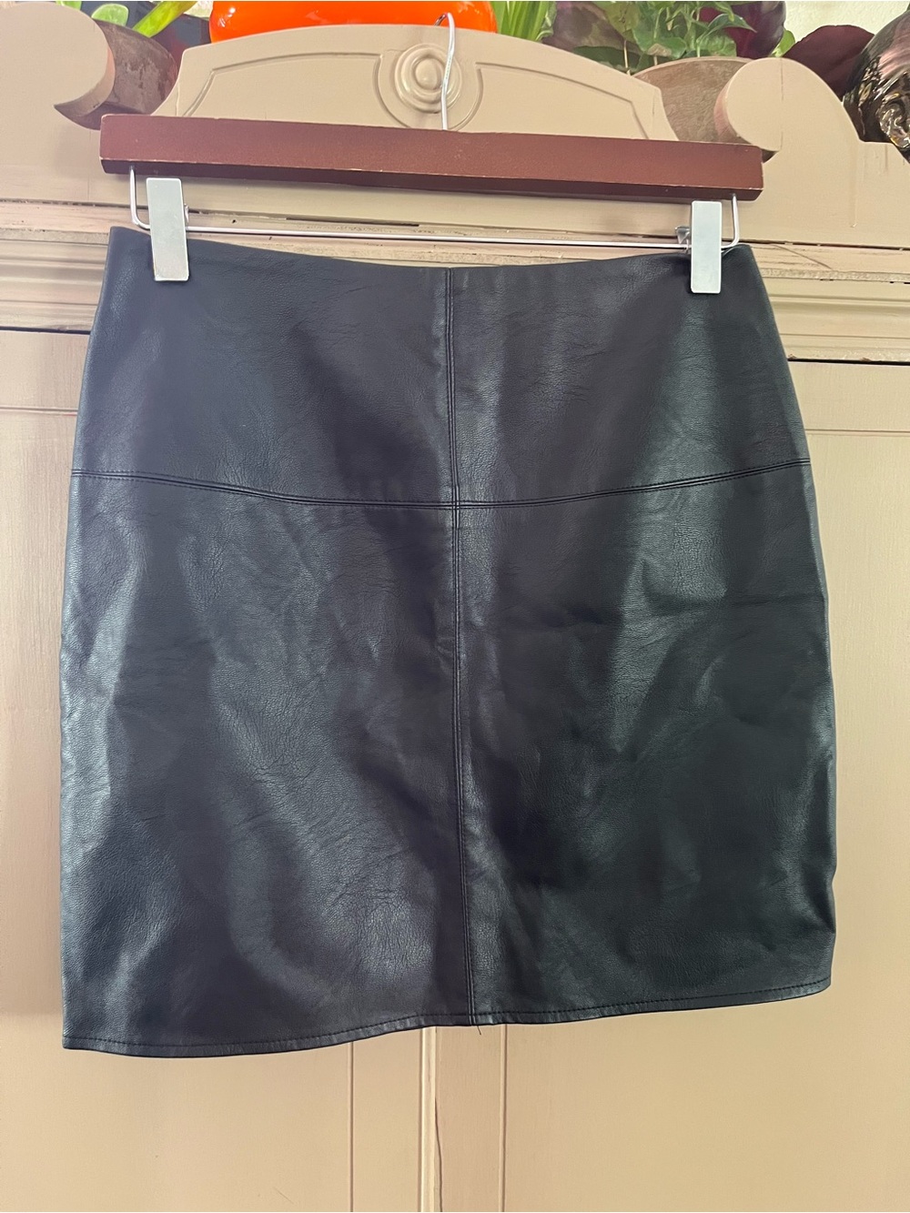 Misguided Faux Leather Mini Skirt - Women